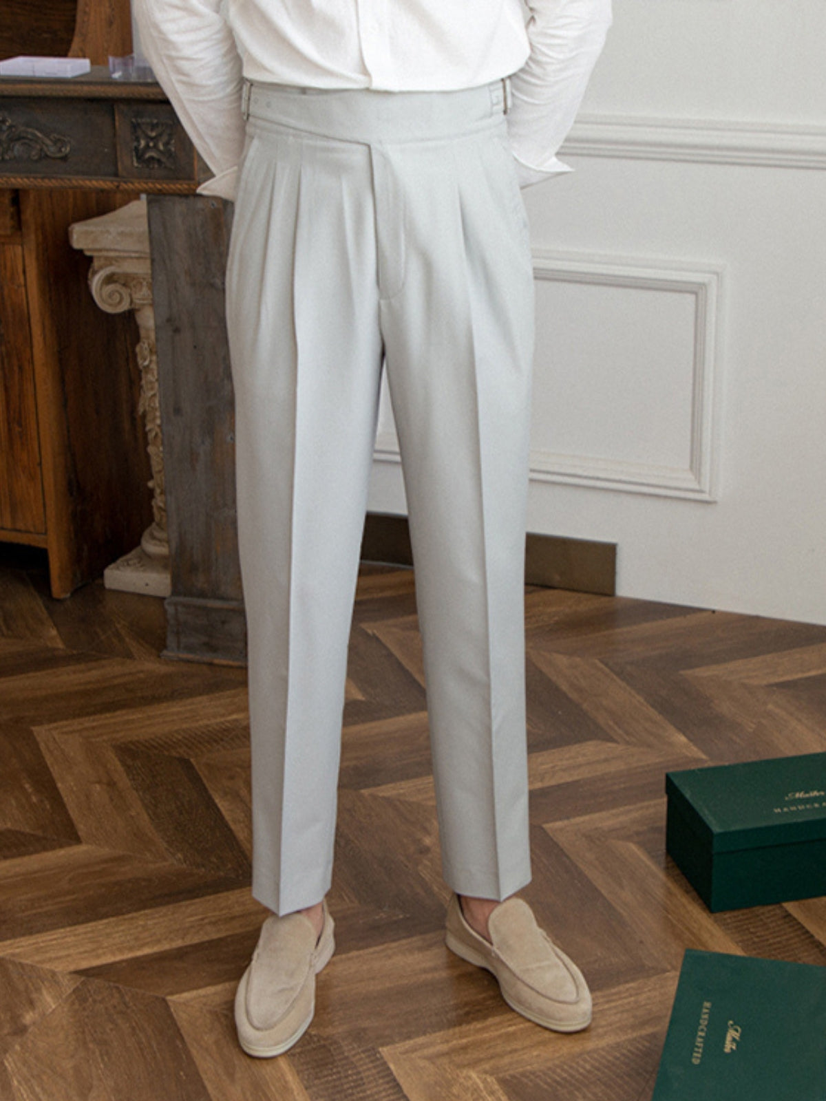 Louie - Italian Gurkha Classic Trousers