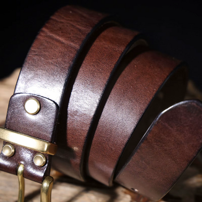 Harlan Full-Grain Leather Belt