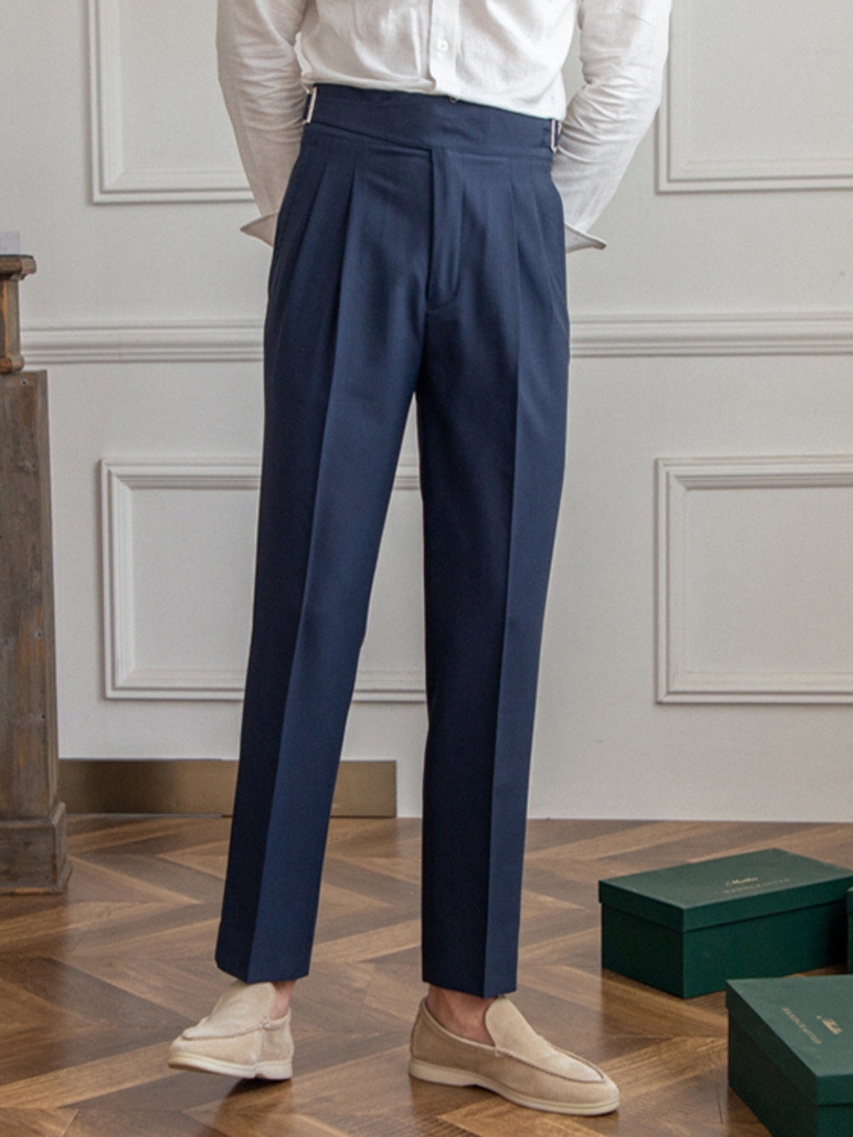 Louie - Italian Gurkha Classic Trousers